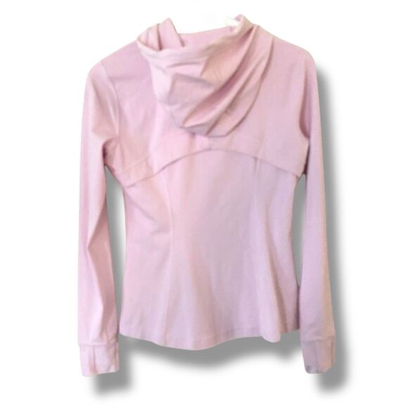 Lululemon Define Jacket Hooded Size 10 Pink Nulu - Picture 9 of 14